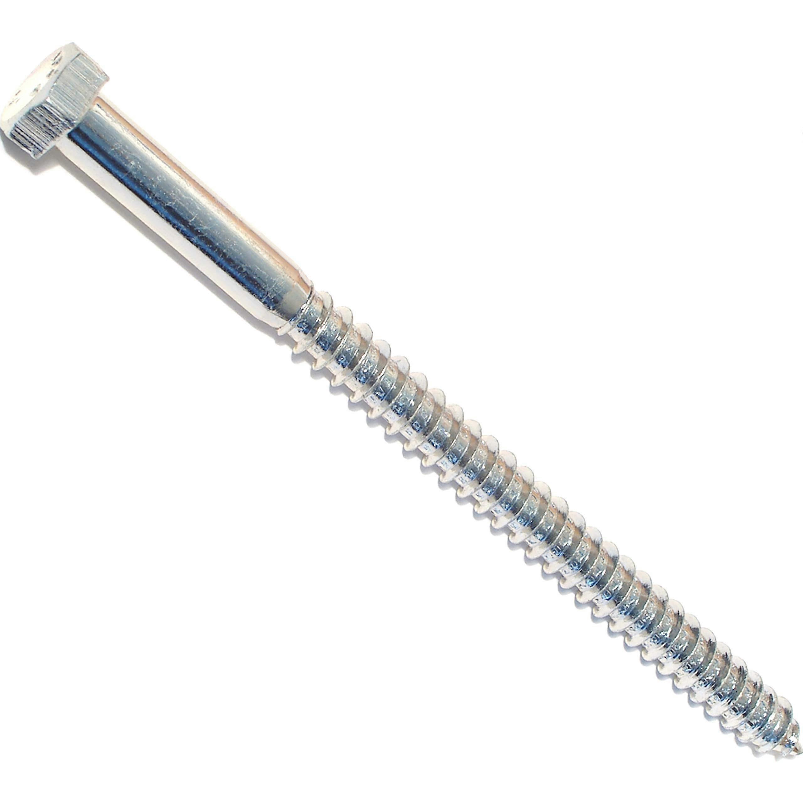 014973455620 Hex Lag Screws, x 3/8 6, Piece-5