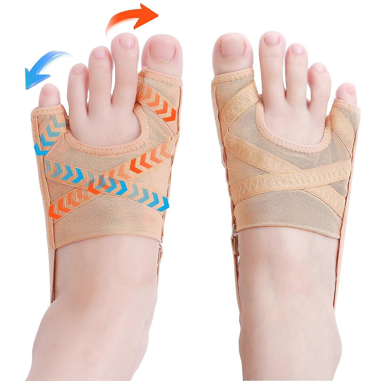 Bunion Corrector for Women and Men,Union Relief Protector Guards for the and Thumb Little Toe,Toe Corrector for Left and Right Foots, 1 Pair(L)
