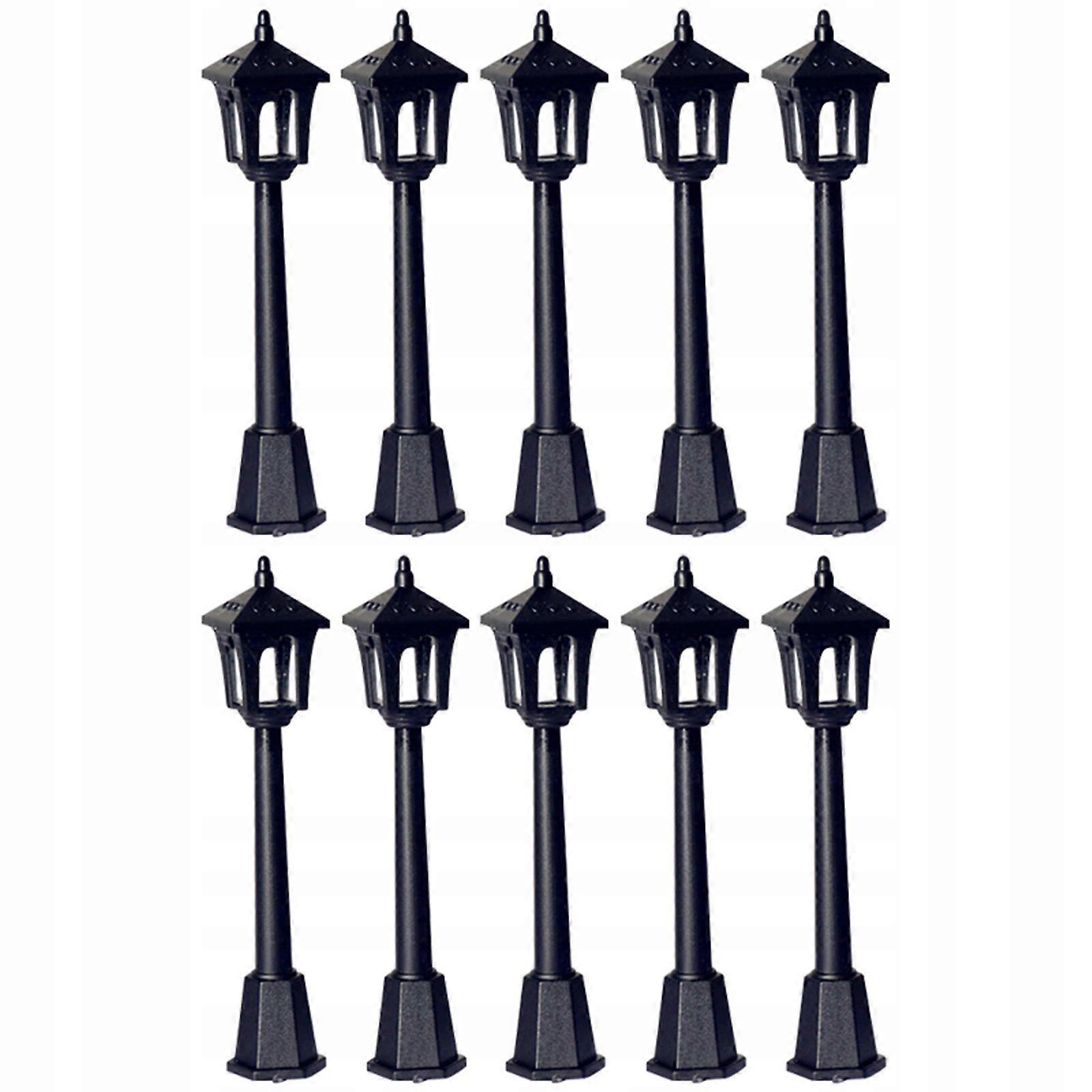 10x Model Train Post Light On