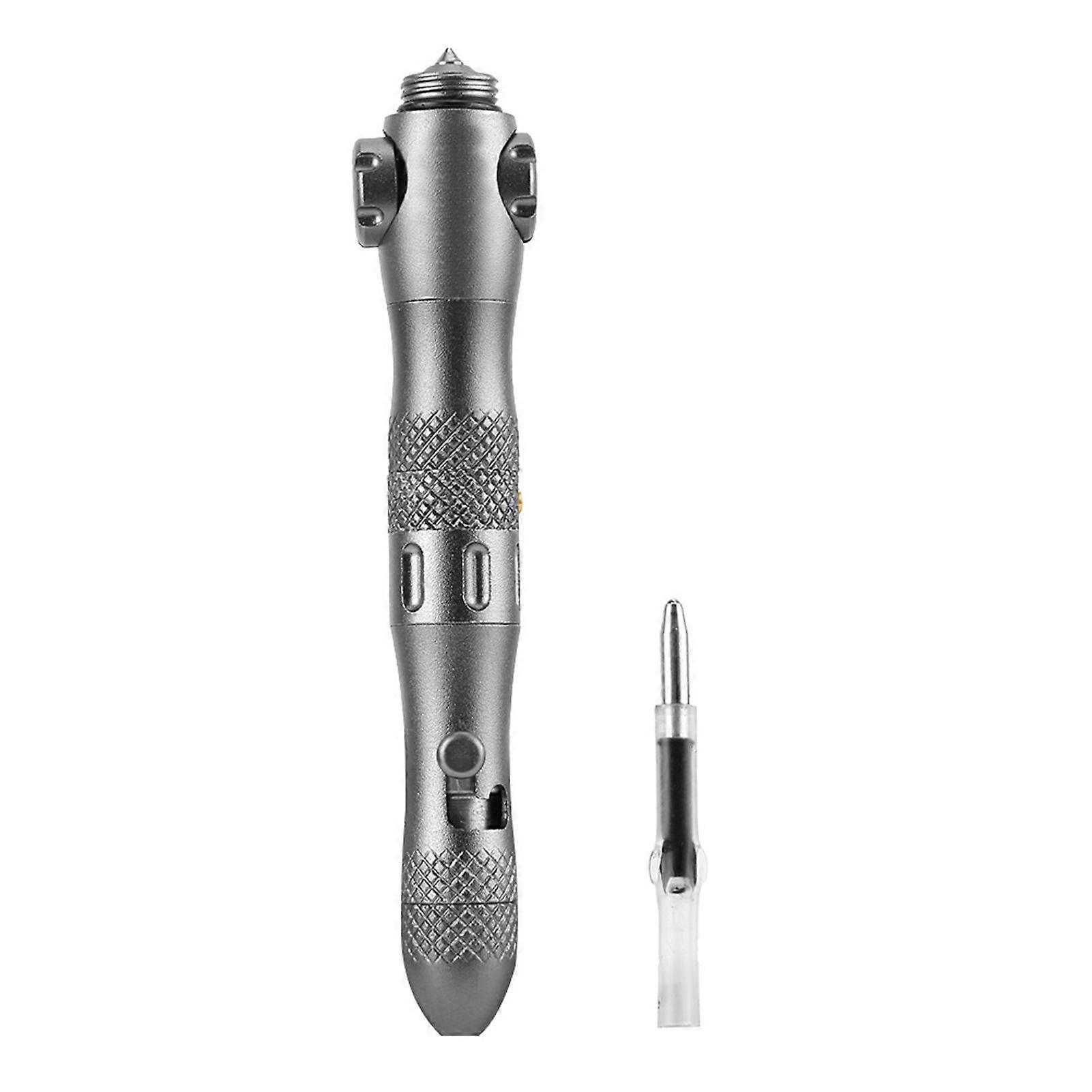 Tactical Self-Defense Pen with LED Light - Multi-Function Escape and Writing Tool