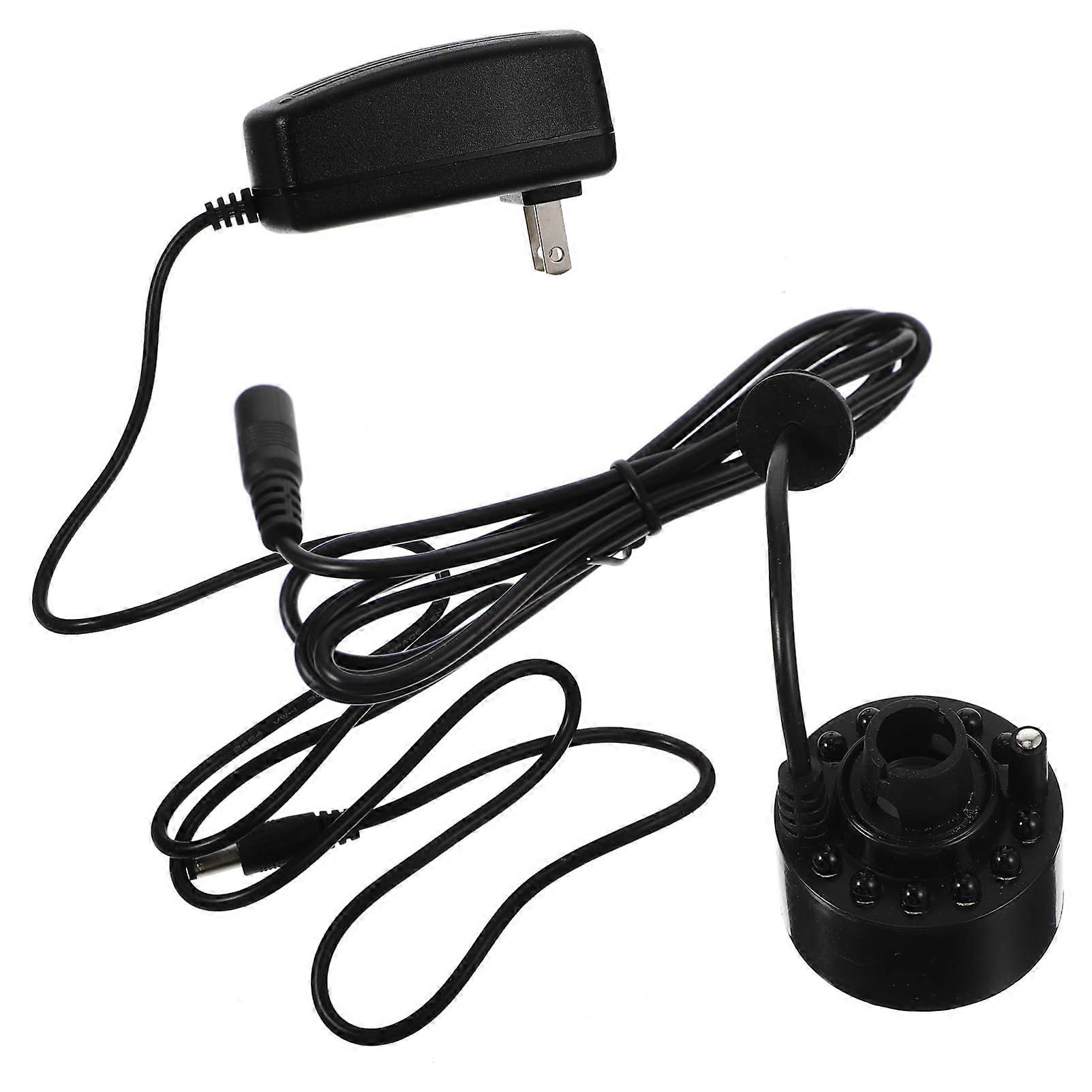 LED Fog Maker For Fish Tanks With Electronic Atomizing Head US Plug For Aquarium Humidifier Mist Maker