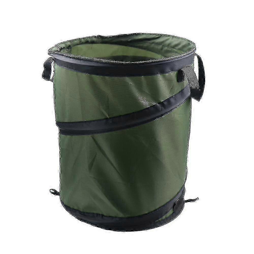 Trash Bag Garbage Storage Portable Collapsible Garden Leaf Trash TJB