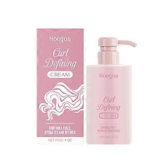 Hoegoa Curly Hair Care Styling Cream Bangs Curly Hair Styling Naturally Voluminous And Shiny Hair Styling Cream