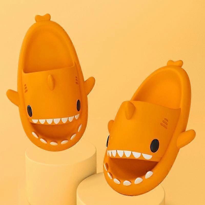 Shark Tofflor Halkfria Duschtofflor Mjuka Sommarsandaler För Flickor Och Pojkar