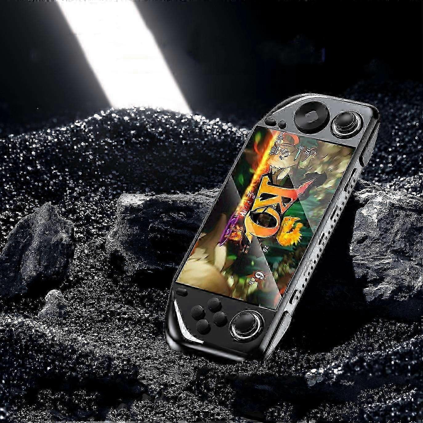 Black E6 Handheld Game Console With 128GB TF Card