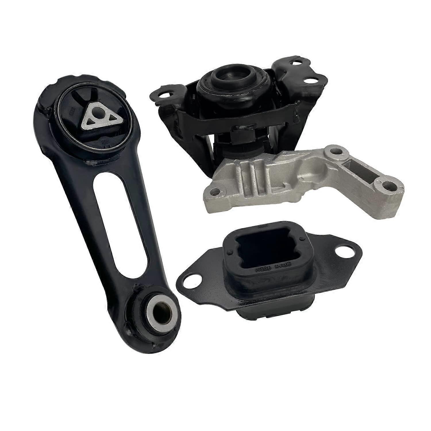 Trans Mount Set for 2012-2019 Nissan Versa & Versa Note 1.6L - 3Pcs Engine Motor Mounts A7368 A7369 A4361 Compatibility