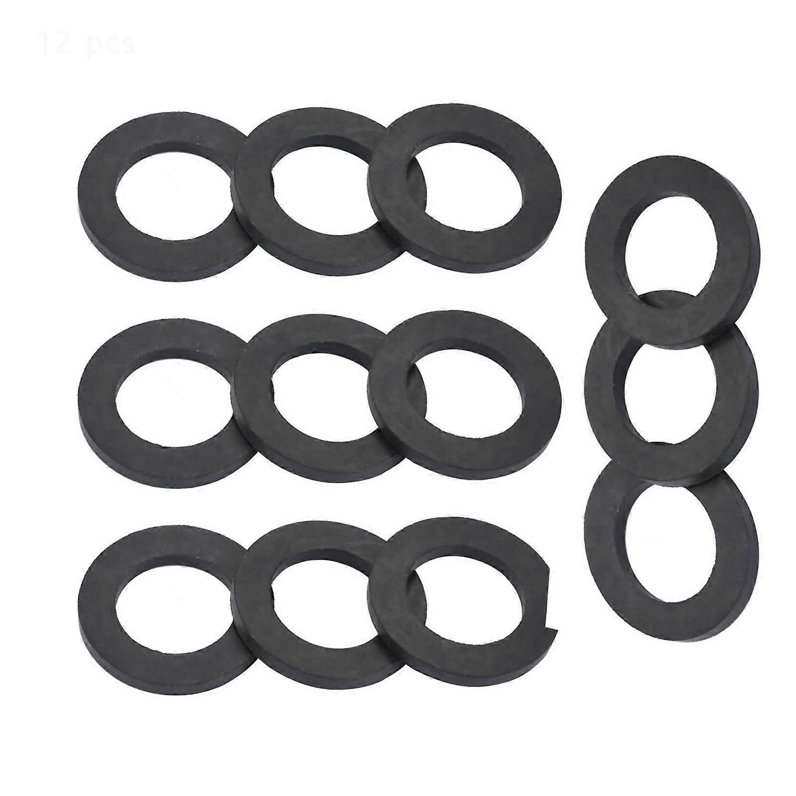 12 Pack Shower Faucet Rubber Washers Replacement (2.5cm)