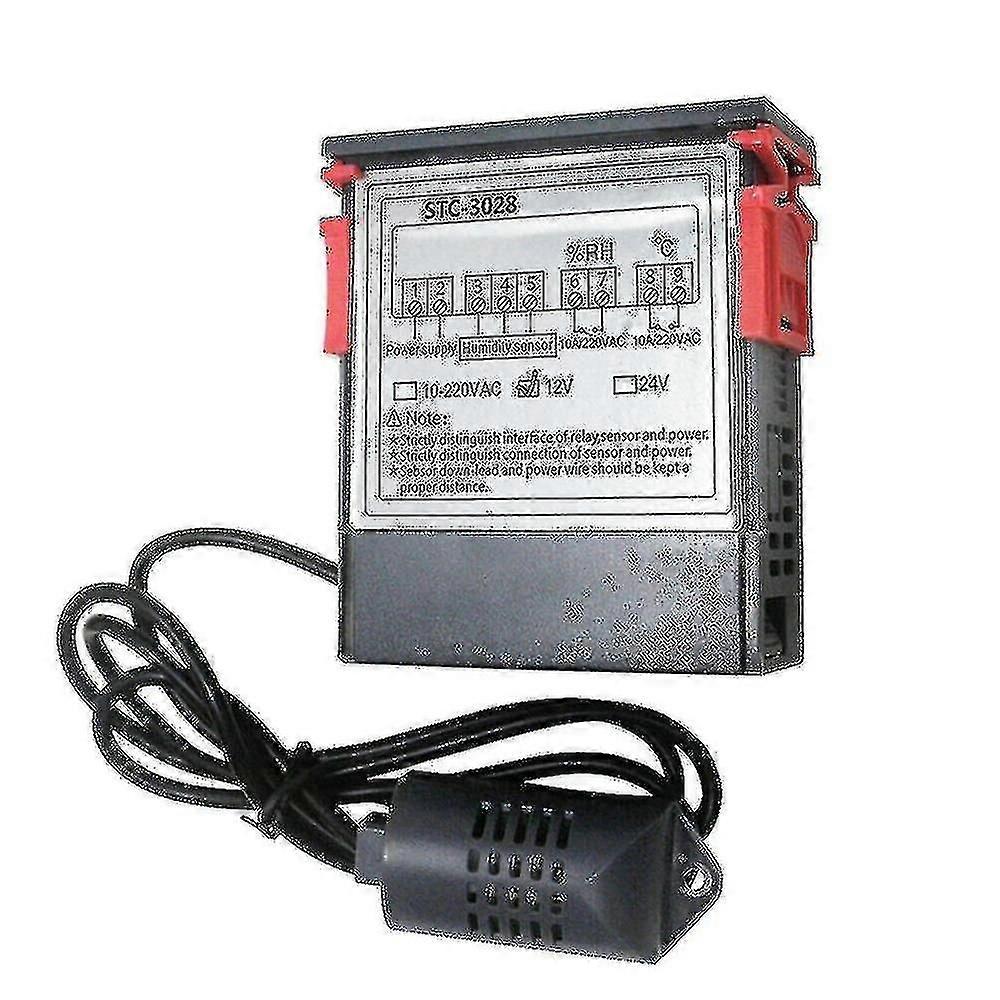 Digital Thermostat Hygrostat Temperature Humidity Controller 12v