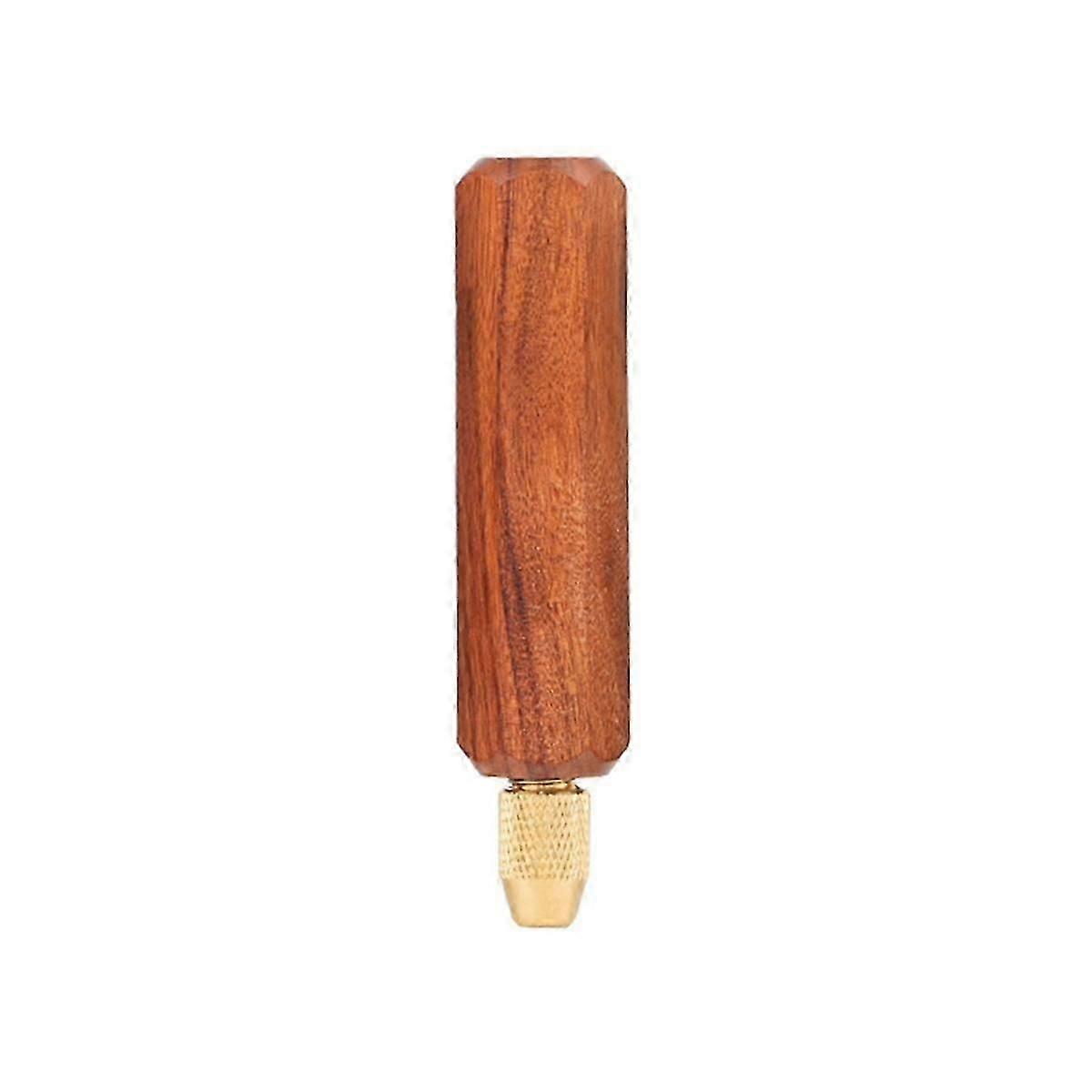 Solid Wooden Handle Acid Branch Wood Handle Titanium Plated Diamond File Small File Handle Woodwork
