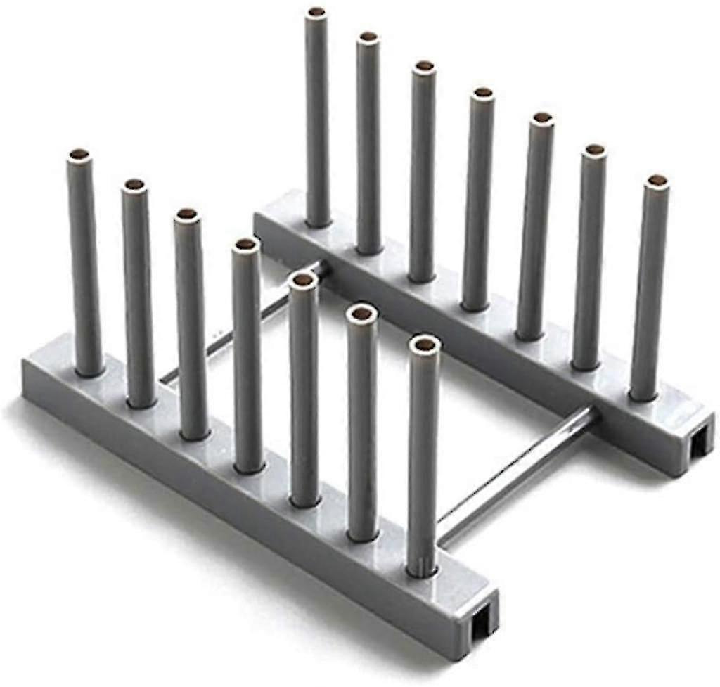 Kitchenware Plate Holder Pot Cover Kitchen Shelf Drainer Grey