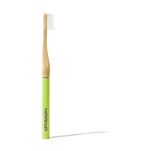 HeadLess Bamboo Toothbrush with Green Head 1 unit