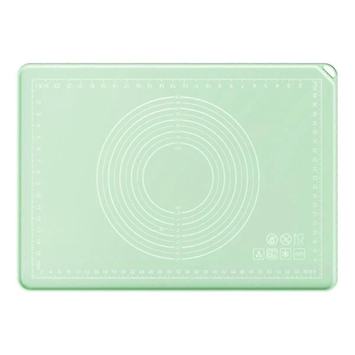 Silicone Baking Mat Extra- Non-Stick Baking Mat with High Edge, Food Grade Silicone Dough Rolling M