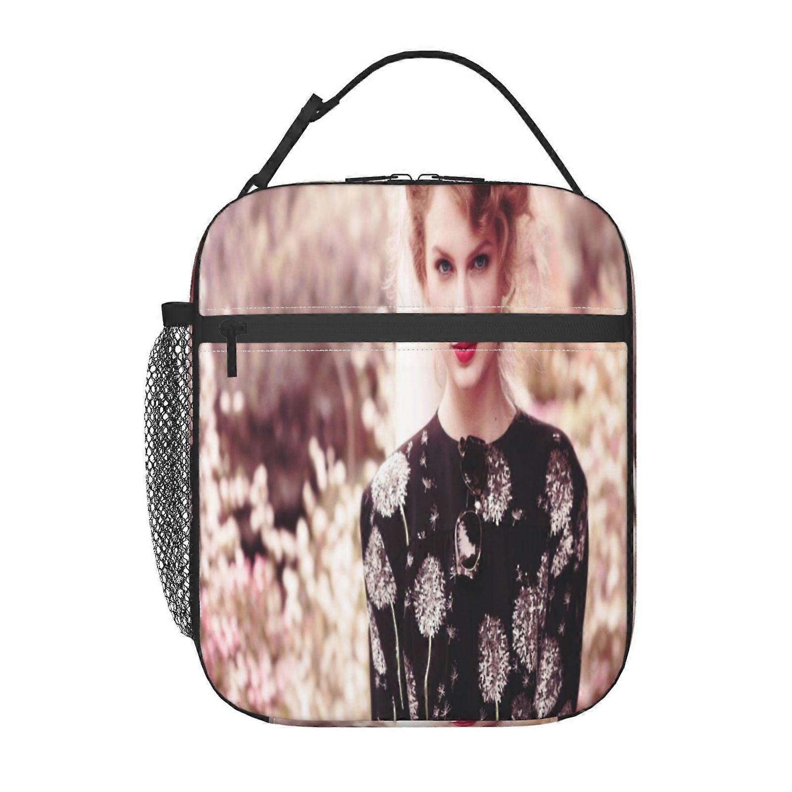 t102 Taylor Swift Lunch Bag with Detachable Cooler, 4-Hour Temperature Retention, FDA Approved Food Safe Materials y102