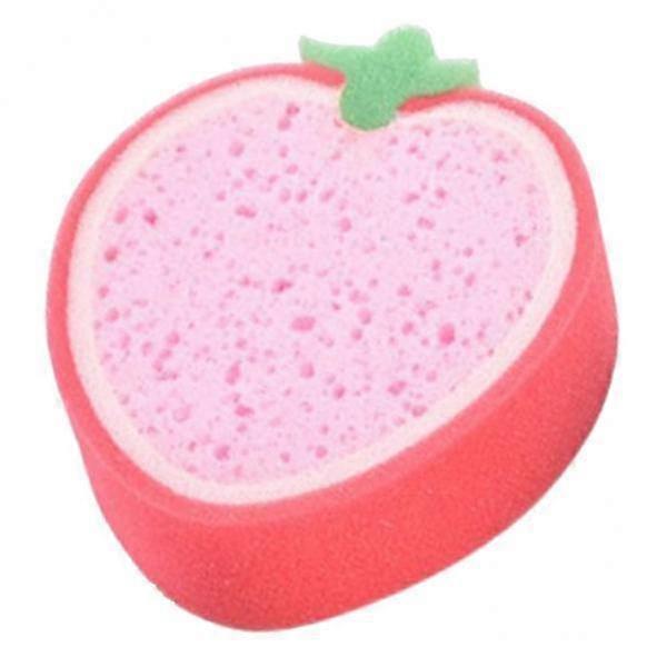 2-5pack Cartoon Fruit Children Bath Cleaning Sponge Dishwashing Sponge