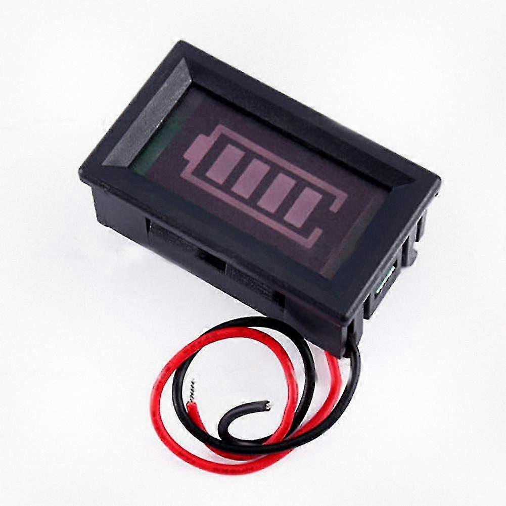 12V Lead Acid Battery Tester with Voltage and Capacity Display for Automotive and Marine Applications