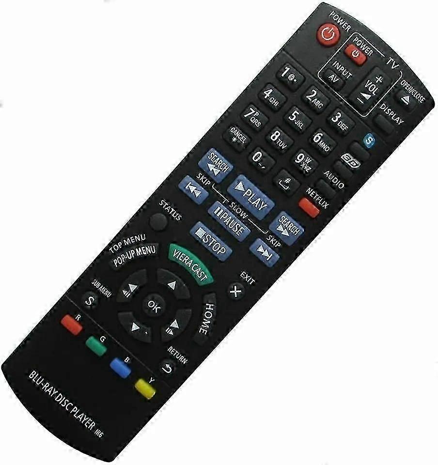 For Panasonic N2QAYB000574 Remote Control Replacement for Blu-ray Disc Player DMP-BDT310
