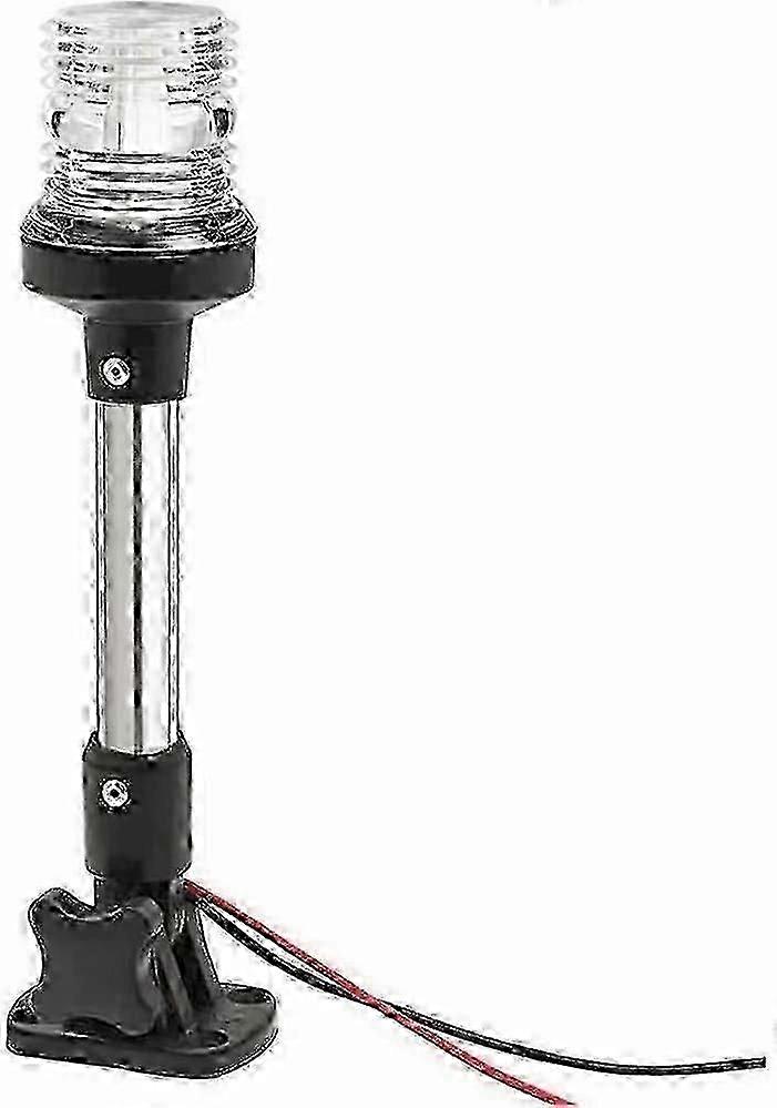 Boat Navigation Light Fold Down LED Marine Boat Anchor Lights All Round 360 Degree 4500K Pure White 12 V~24V