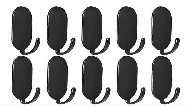 Adhesive wall hooks 10pcs Self-adhesive Bathroom kitchen