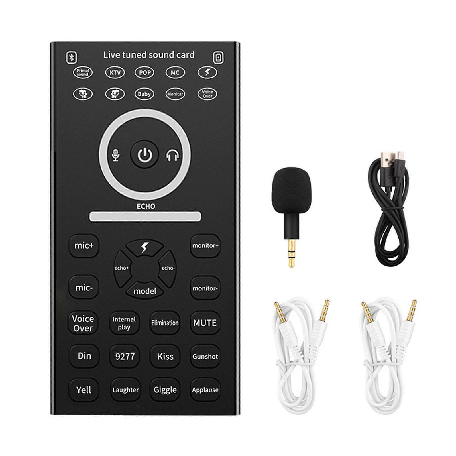 Live Sound Card Sound Mixer Board for Studio Recording Streaming Podcasting Solid Build Long Lifespans for All Users