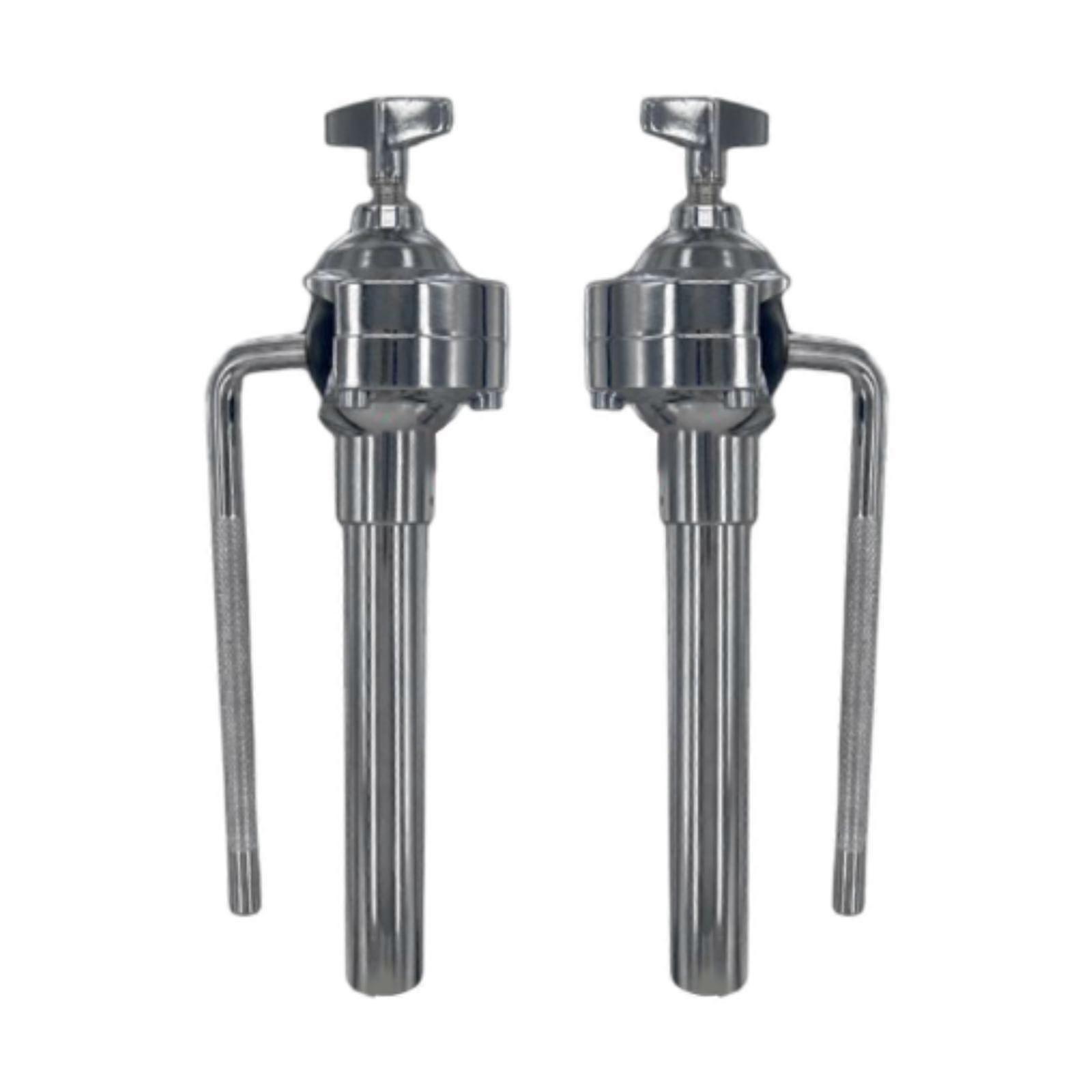 2x Cymbal Stand Bracket Long Tom Arm Ball Clamp for Jazz Drum Set Percussion