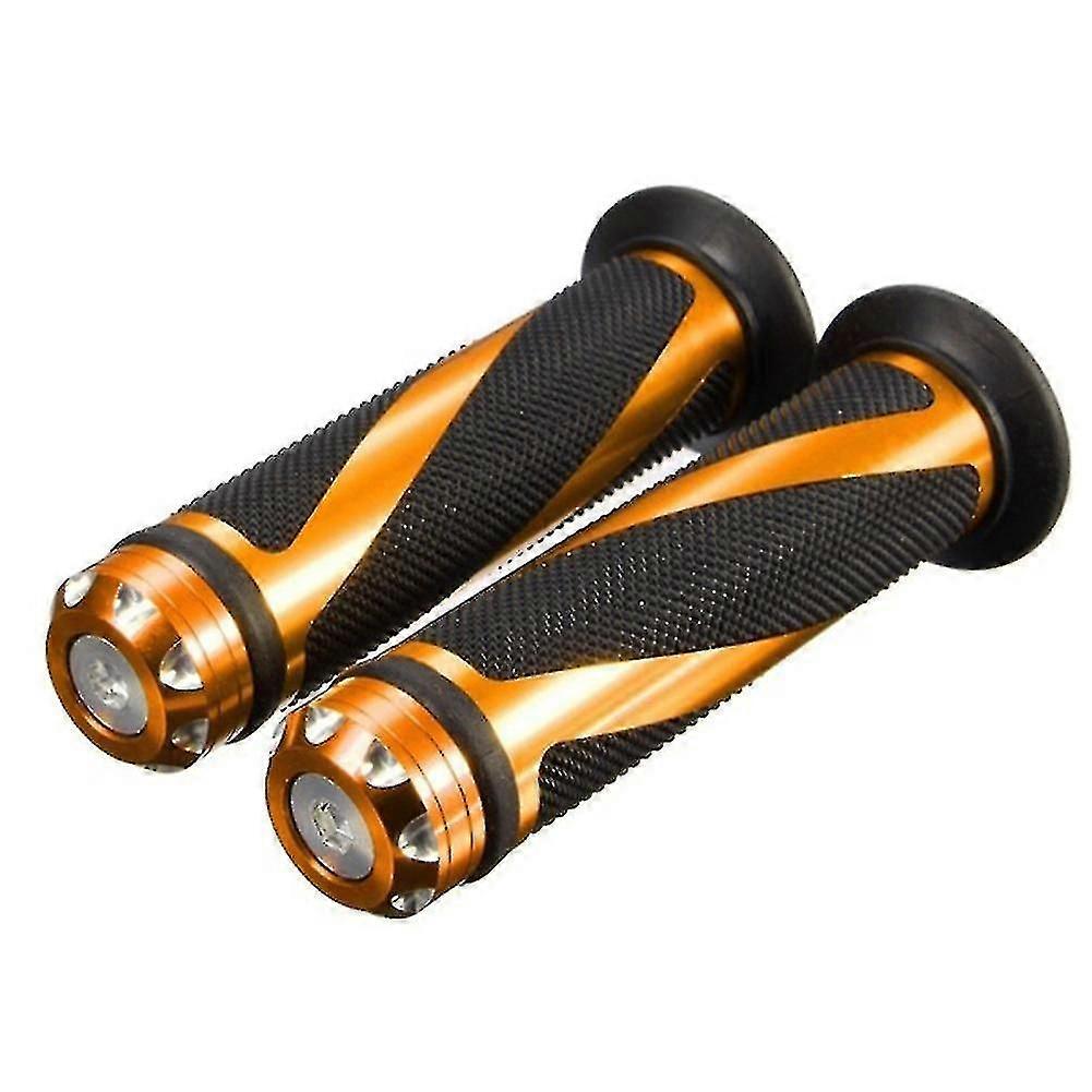 2pcs Μοτοσικλέτα Electrombile αργίλιο λαστιχένιο κάλυμμα λαβής τιμονιού-CPVP