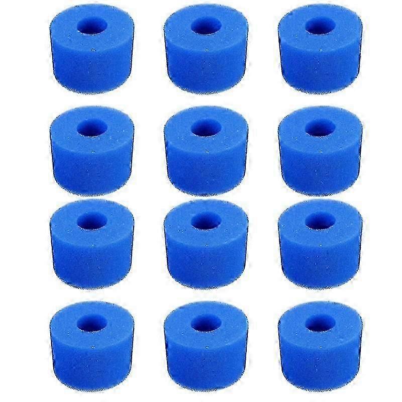 12PCS Swimming Pool Foam Sponge for S1 Reusable Washable Biofoam Cleaner Pool Foam Swimming A