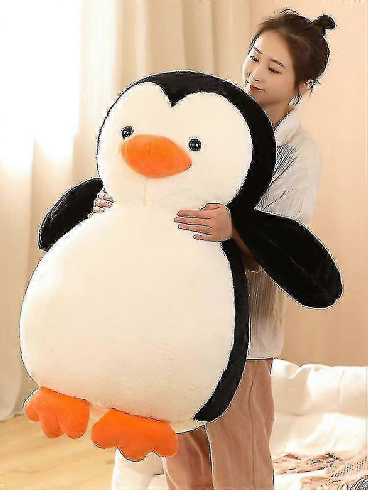 22 / 100cmジャイアントソフトペンギンぬいぐるみぬいぐるみ動物おもちゃソファベッドスロー枕暖かい