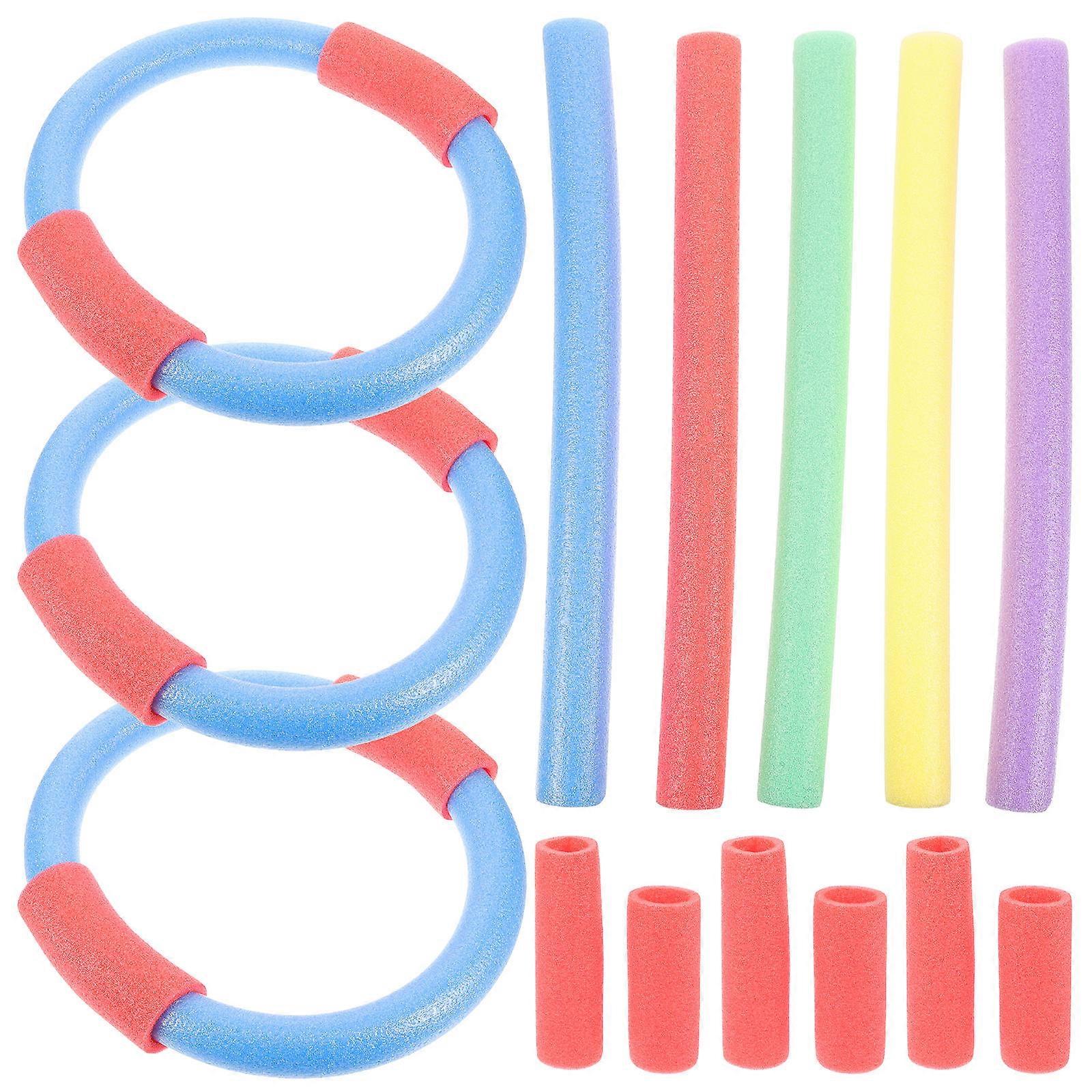 Underwater Pool Diving Sinking Rings Sticks for Swimming Training, Safe, Wear Resistant Water Toy for Boys, Fun Summer Activity, Random Color