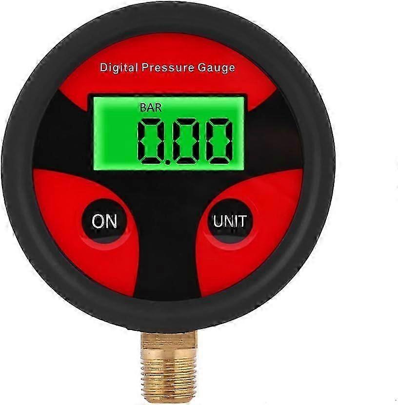 Digital Tire Pressure Gauge with LCD, 1/8 NPT Thread for Car Truck Motorcycle