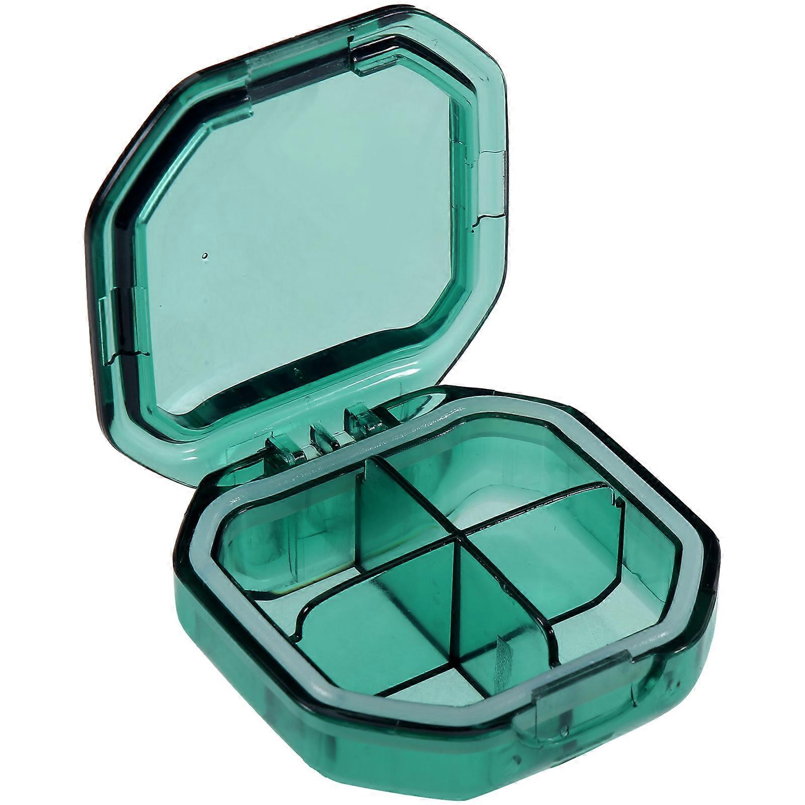 Pill Container, Multi-compartment Medicine Organizer for