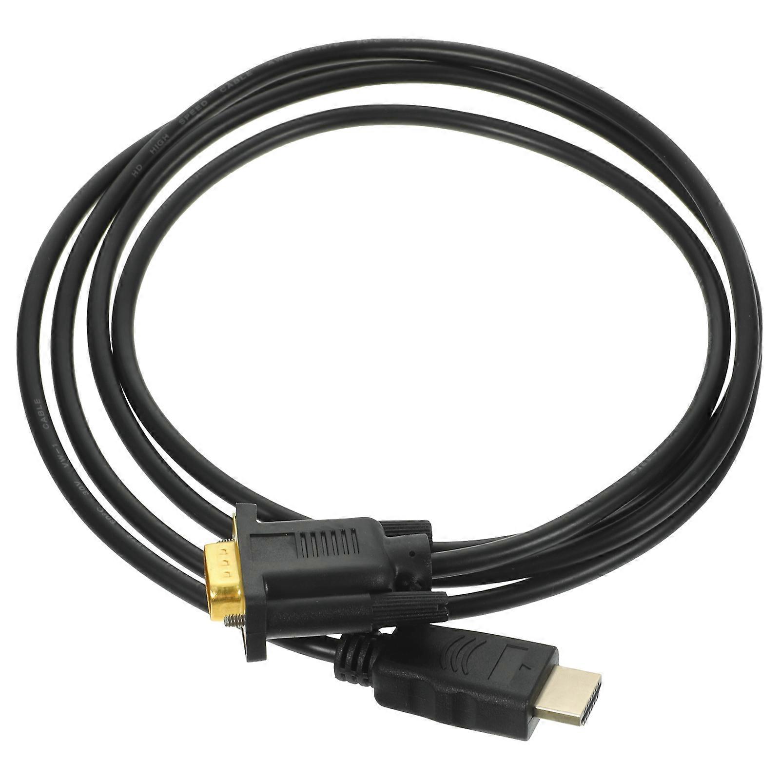 1Pc Practical VGA Cable and Adapter Cord for Home Use