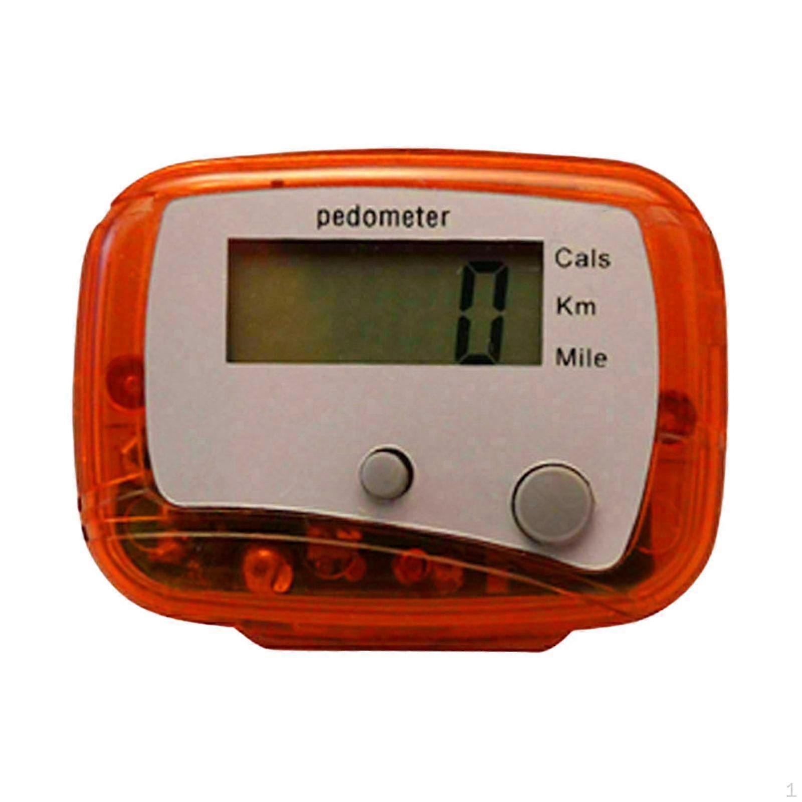 Pedometer for Walking Counters Clip on Calorie Distance Counting Walk Motion