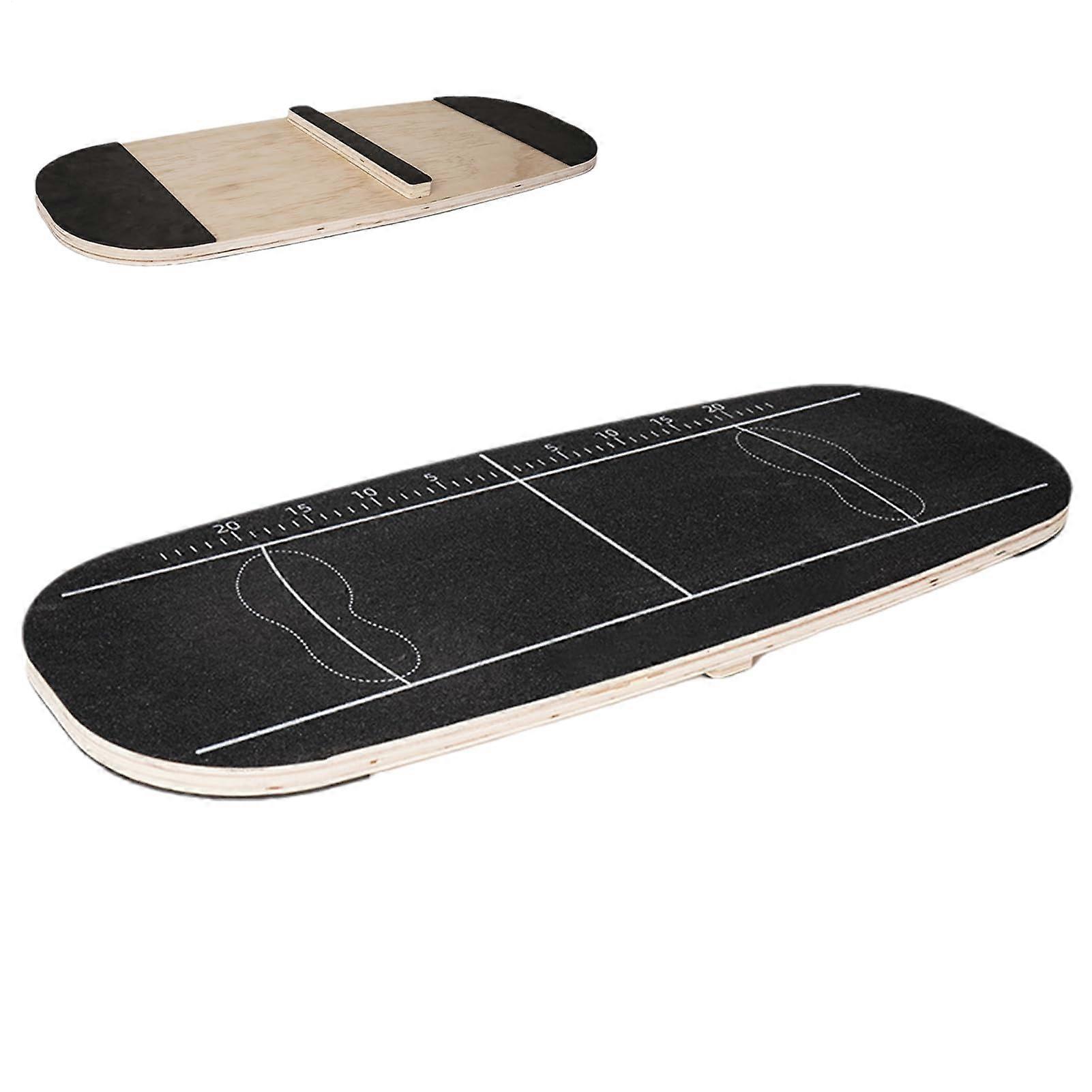 Golf Swing Trainer Board | Portable Weight Shift Balance Plate | Perfect for Beginners | Adjustable Training Plate for Correct Swing