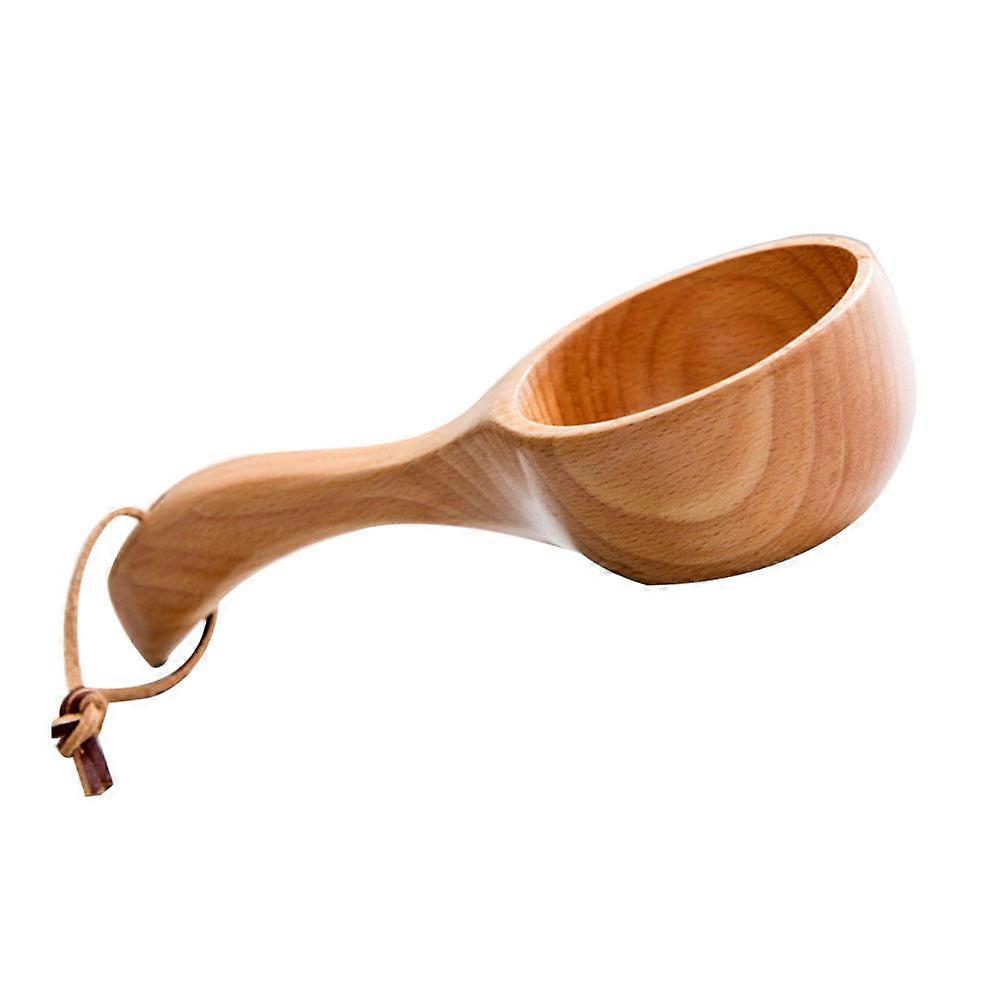Brown Synthetic Material Rice Scoop for Storage with and Easy to Clean Design 1 Pc