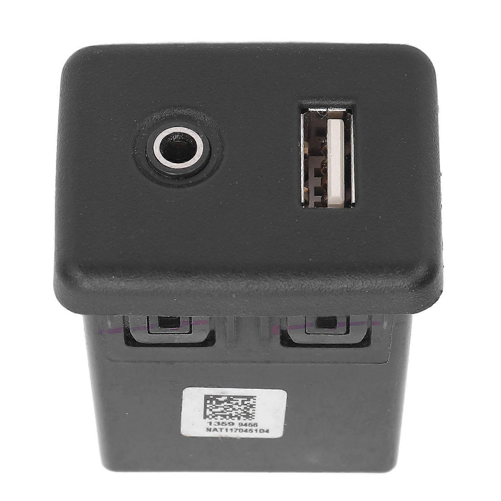 AUX USB Interface Socket Jack for Malibu EG3 2012-2018, Smooth Driving Safe Connection Replacement Part 13599456