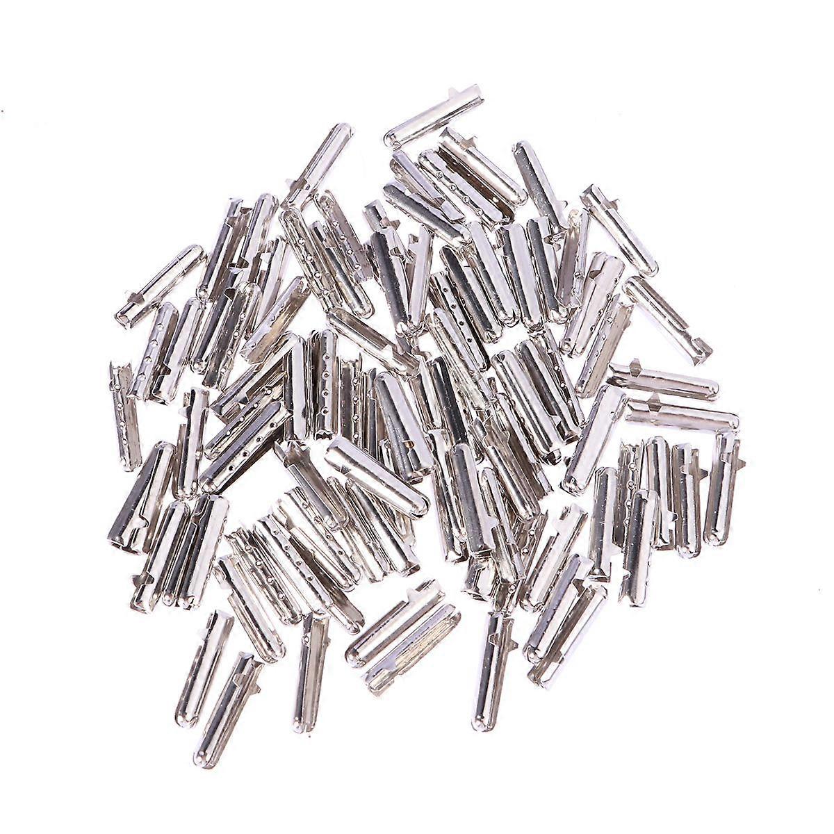 Shoe Accessories Clips Metal Shaped Replacement Tips For Daily Use 100Pcs