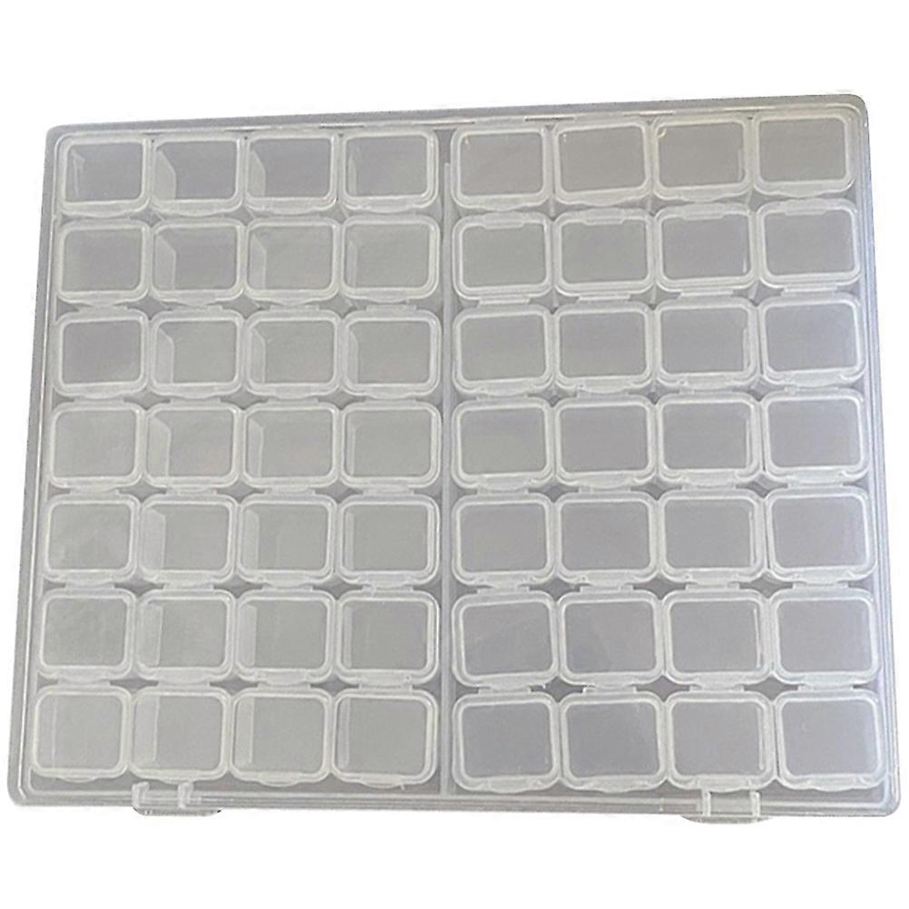 Jewelry Organizer Box Portable Dust-Proof Scratch-Resistant 1Set