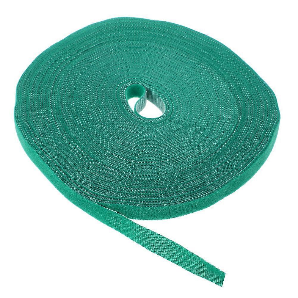 Green Plant Tape Adhesive Hook and Loop Garden Tie for Climbing Plants, Shrubs, and Indoor Gardening – Versatile Support for Balconies and Gardens