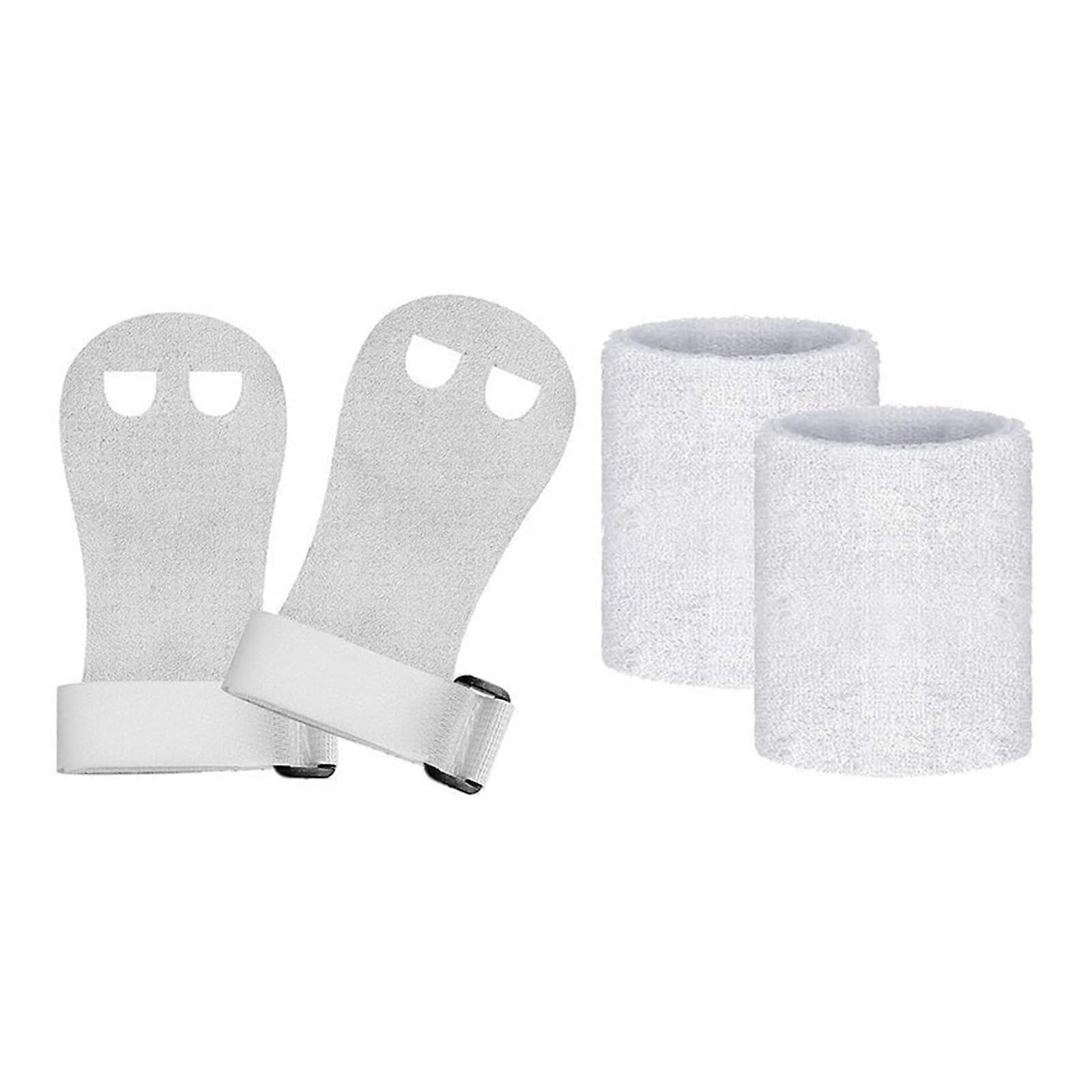 Kids Gymnastics Hand Grips with Wrist Guards for Weightlifting, Adjustable Size, Durable Material, Enhanced Performance
