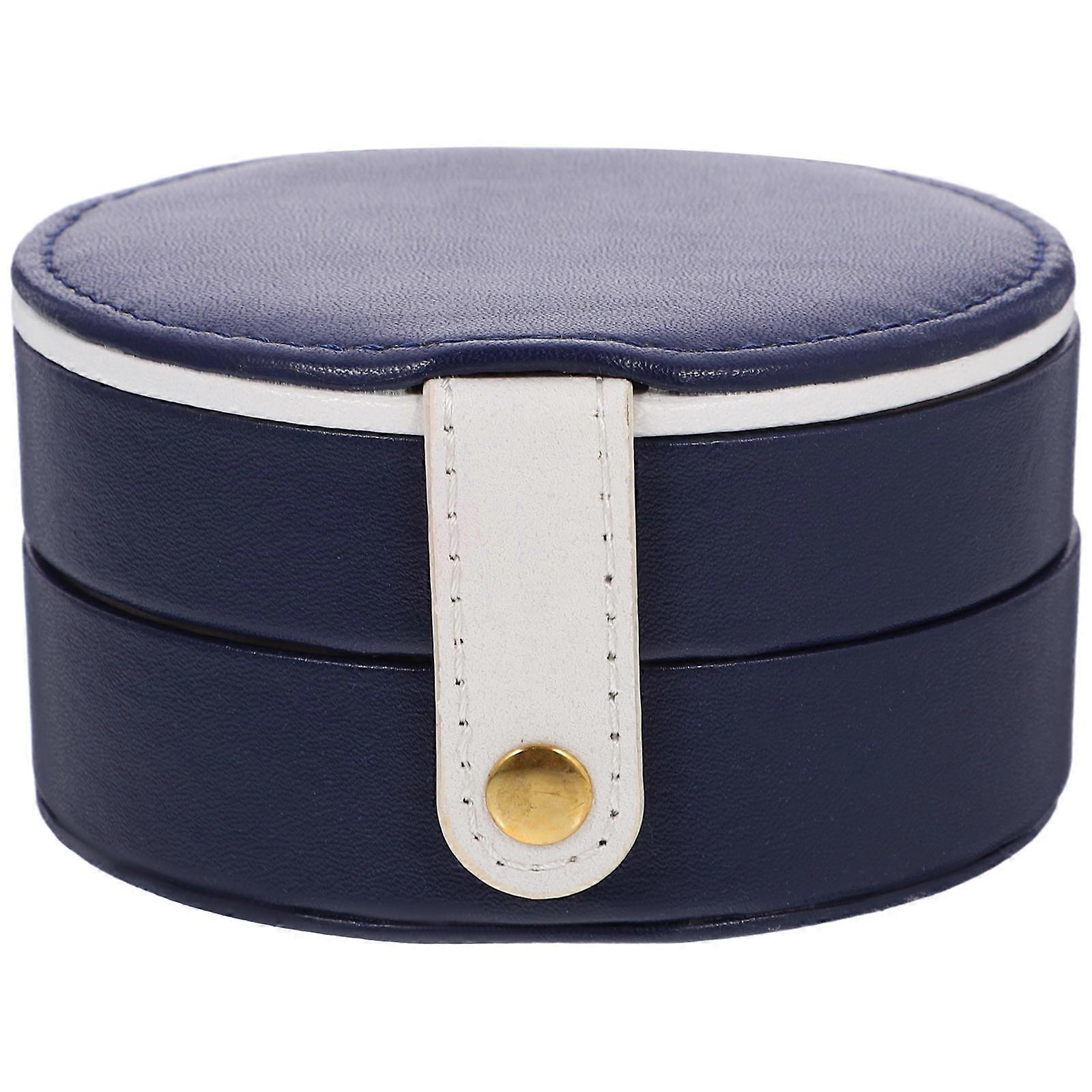 Jewelry Case Travel Convenience Jewelry Storage Solution Multi Layered Structure 4.3X4.1X2.4in