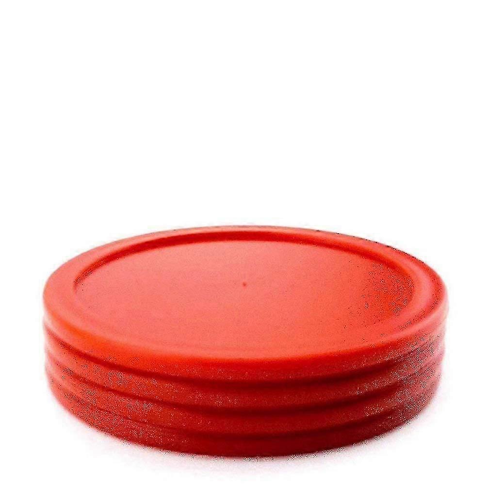 Air Hockey Pushers & Pucks set,Large Size,(2 Navy pushers+ 2 lints + 4 Red Pucks) .SFYGV