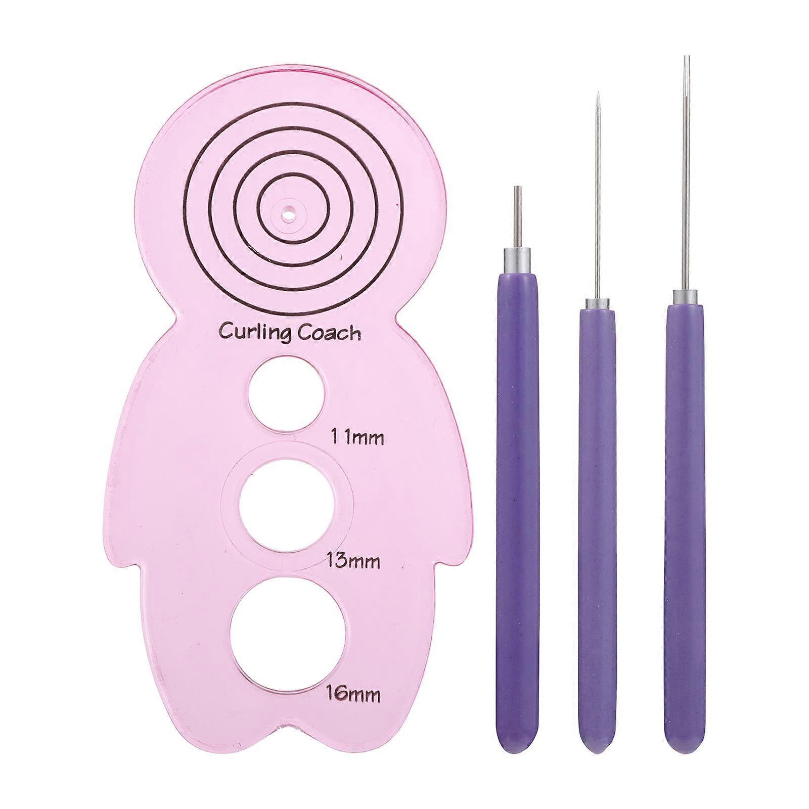 Paper Quilling Tool Set Quilling Lovers Diy Projects Round Shape 4Pcs