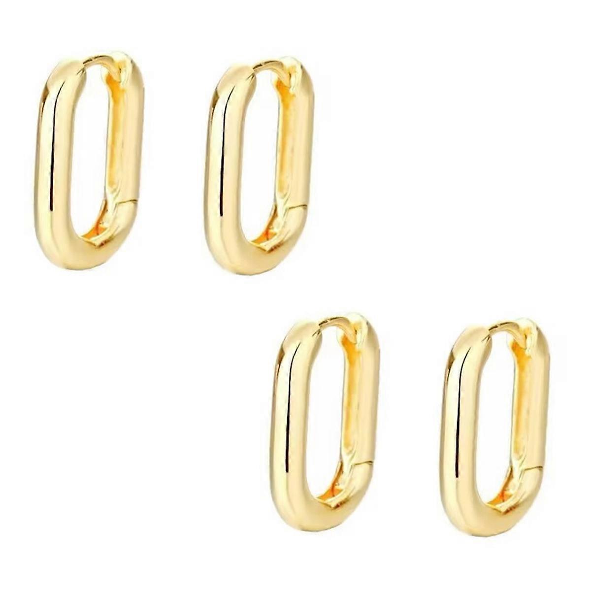 Cool Style Ear Clips Design High-End Earrings Exquisite and Small Retro Commuting Light Luxury Earrings