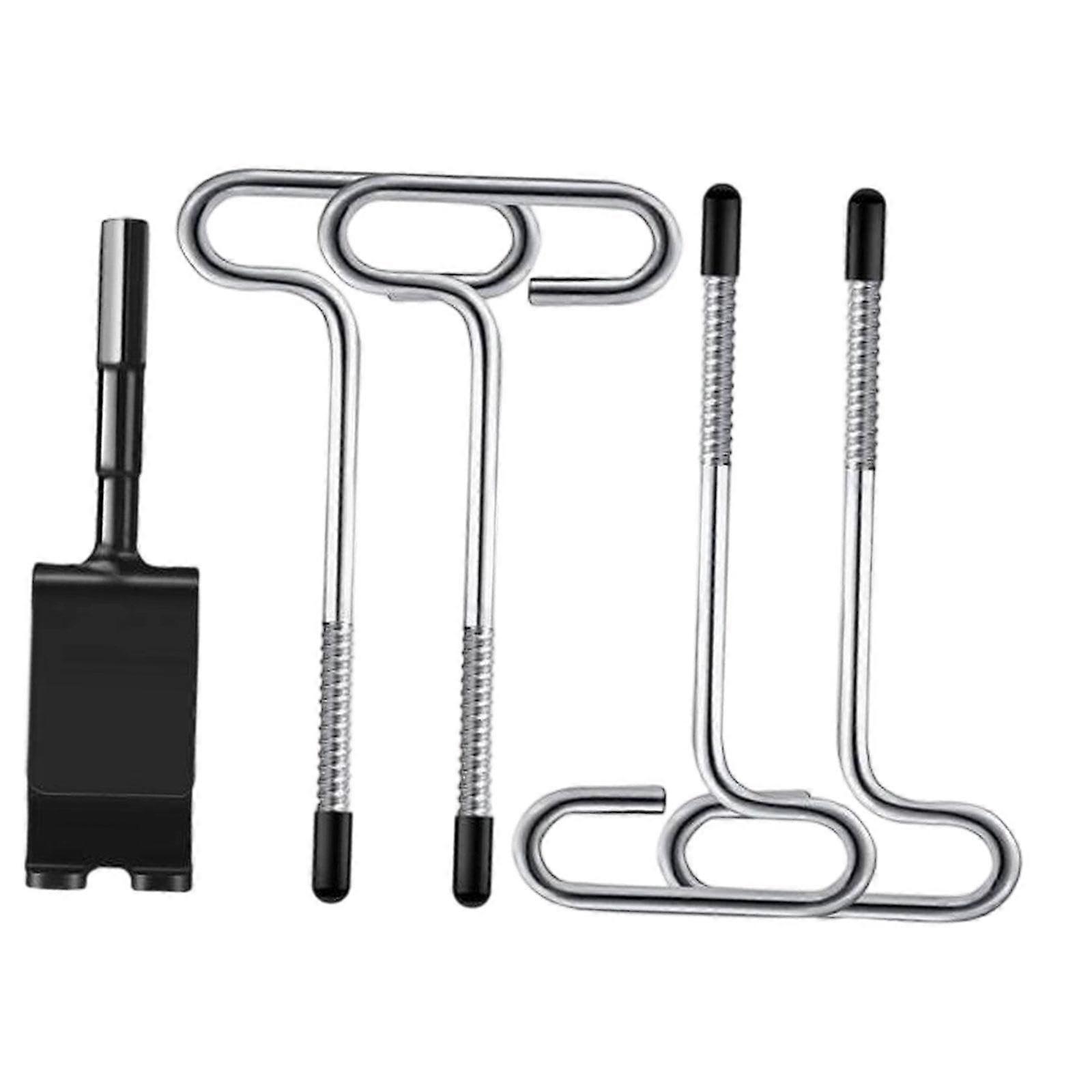 EIS Drill Adapter Kit for Ice Fishing Protective Nails, HeavyDuty Ice Anchors Tools for Setting Up Ice Fishing Shelters