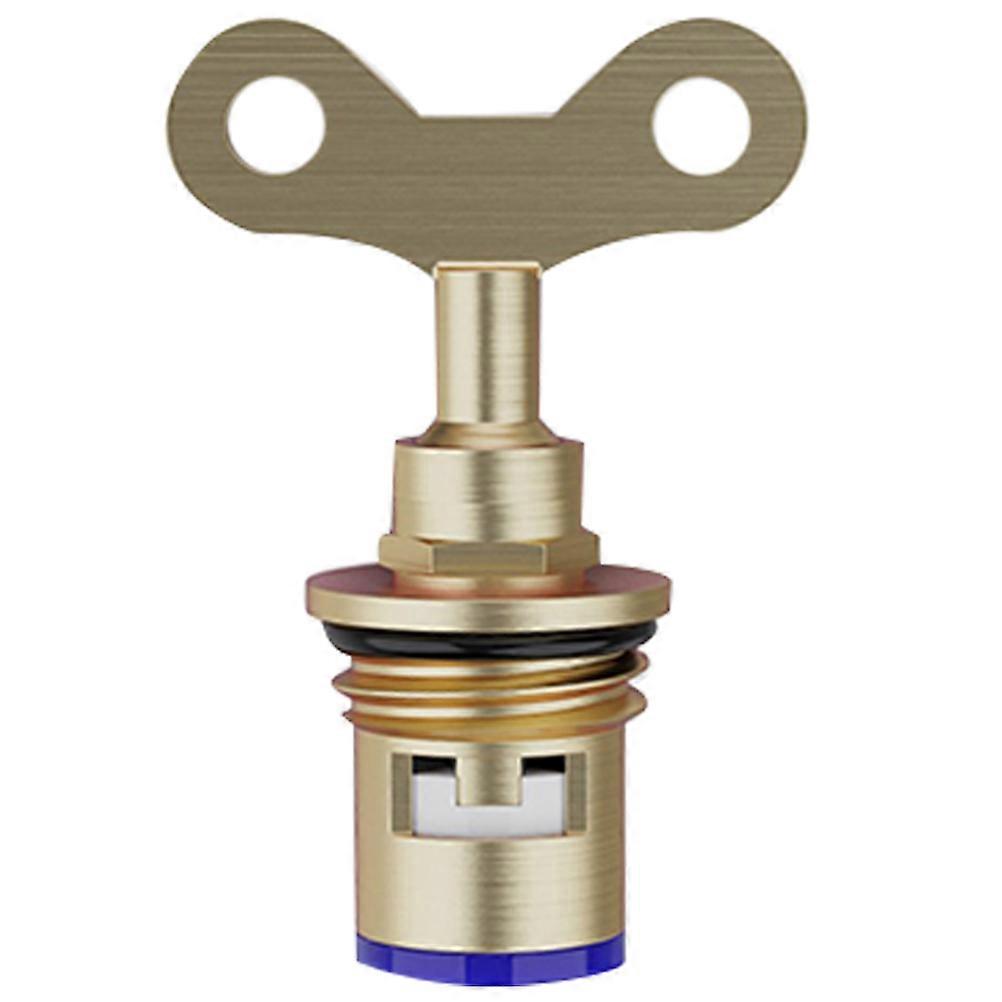 Pipeline Valve Key Water Hose Key Outdoor Use Golden 6.50X1.60X1.60CM Durable Construction 1Set