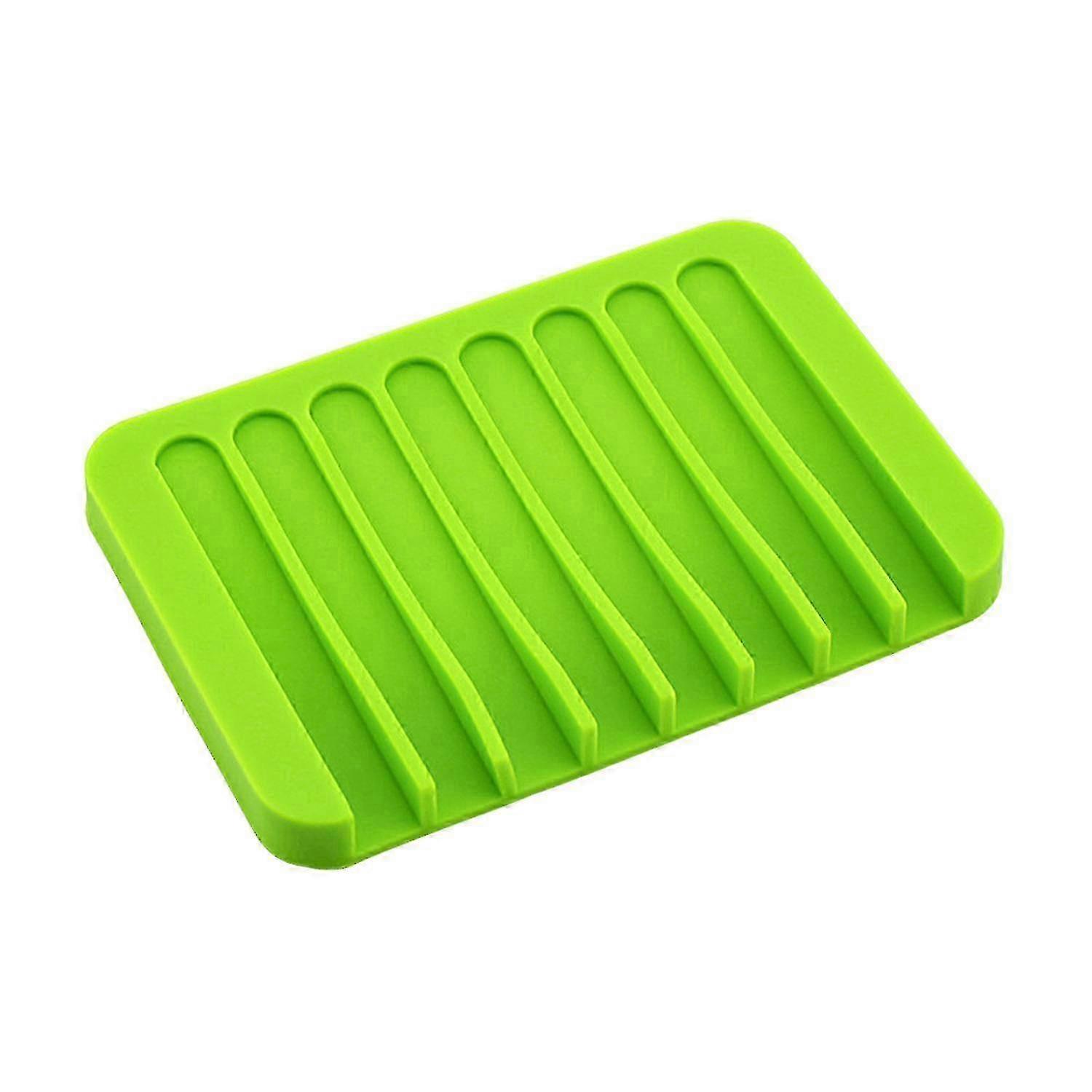 Creative Shape Flexible Silicone Comb-Shaped Soap Dishes Storage Holder Home Supply