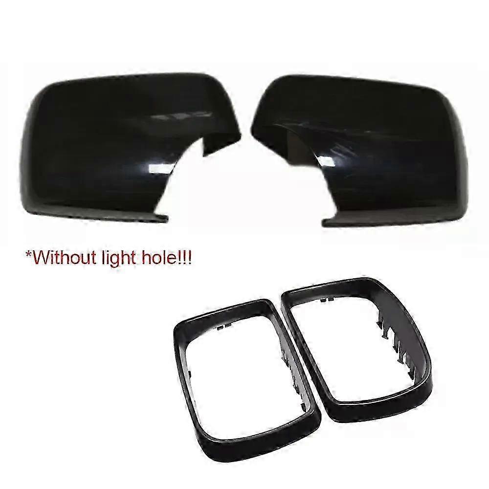 Car Replacement Rearview Side Mirror Cover Wing Cap Door Trim for BMW X5 Series E53 1999-2006
