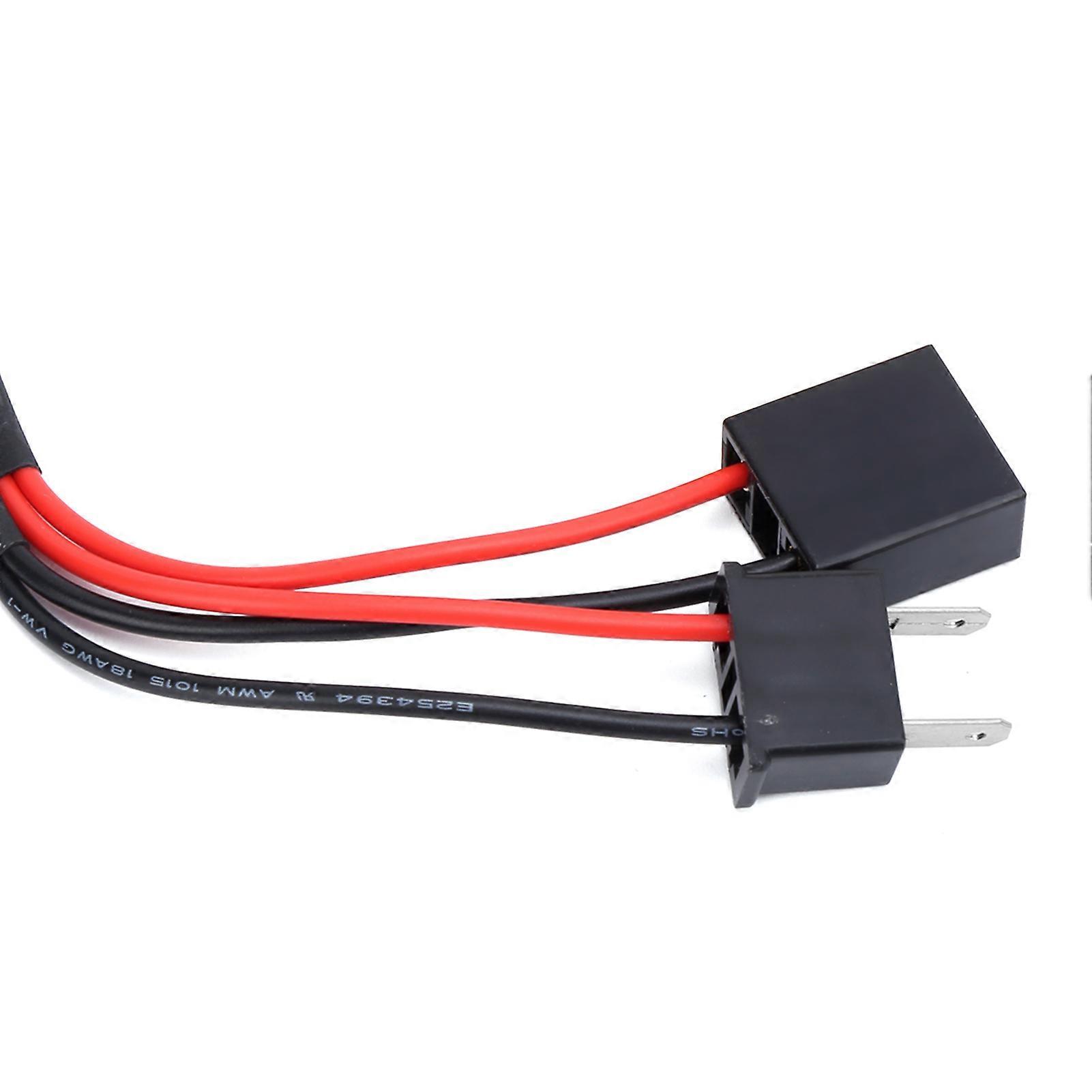 2PCS Load Resistor Adapter 50W 6Ω H11 880 881 LED Metal for Turn Signals / Fog Light