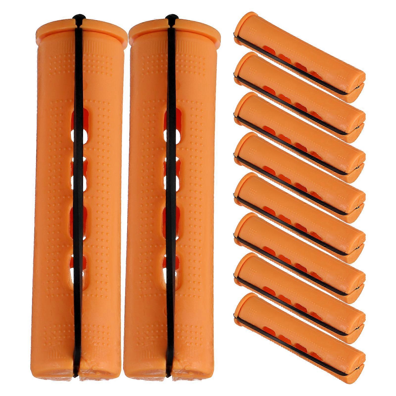 30pcs Hair Rollers with Caps Self Holding Curlers for Wavy Hairstyles Travel Friendly Perm Rods for Home or Salon Use