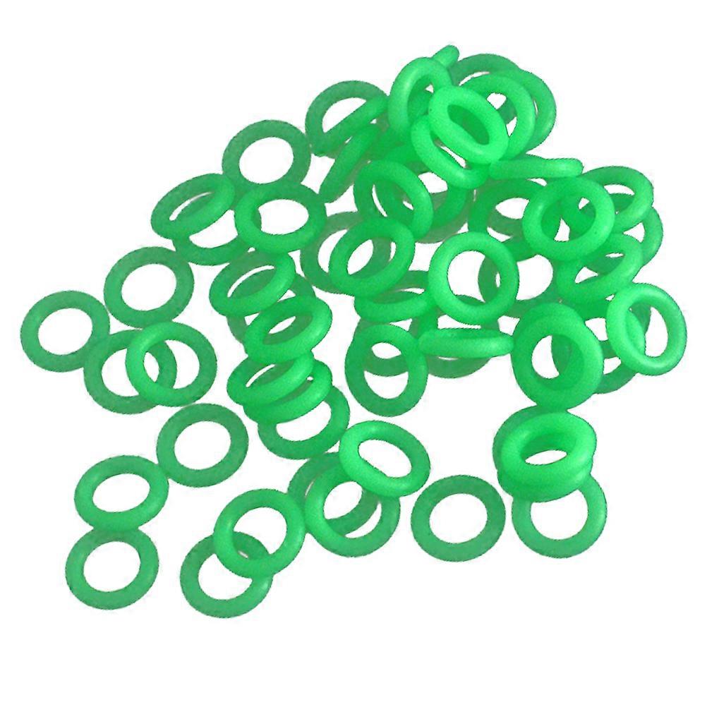 Tent Stake Fluorescent Ring Fluorescent Rings Warning At Night 100Pcs